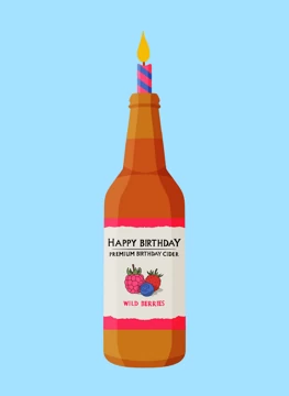 Premium Birthday Cider