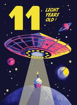 11th Birthday Space Sci Fi