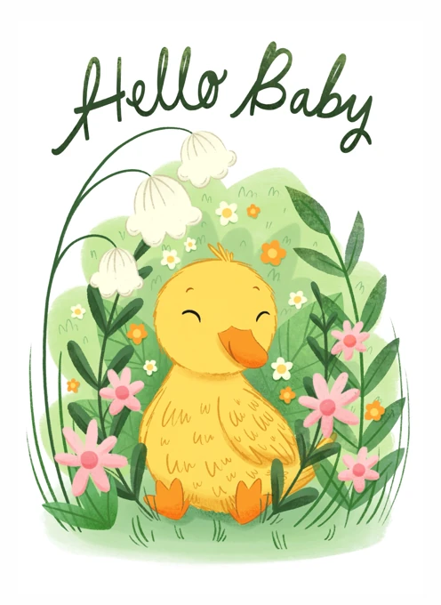Hello Baby Duckling