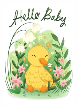 Hello Baby Duckling