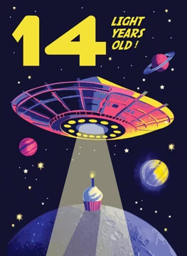 14th Birthday Space Sci Fi