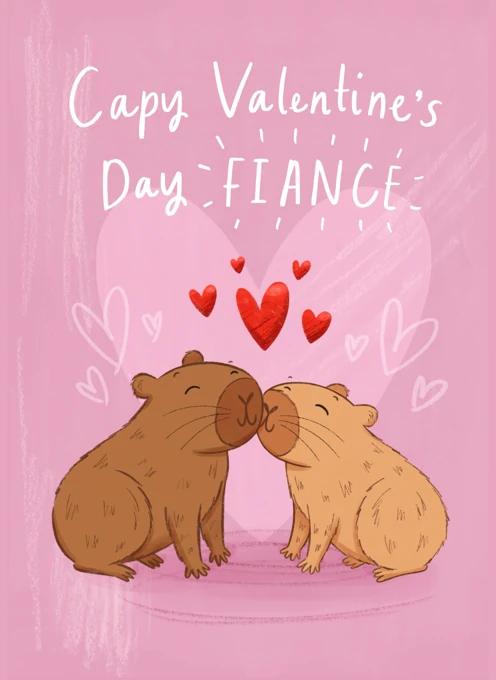 Capy Valentine's Day Fiancé