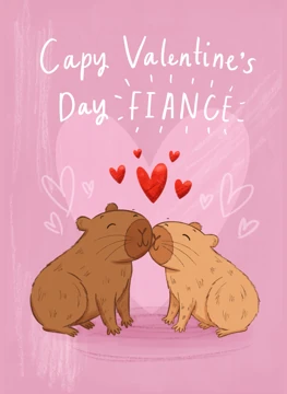 Capy Valentine's Day Fiancé