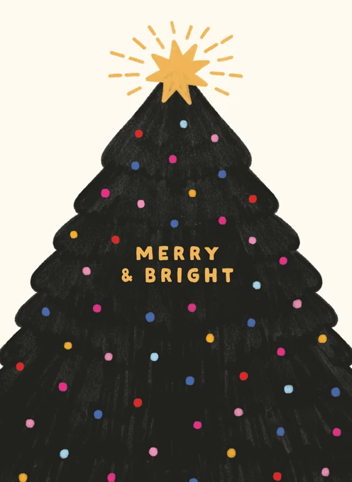 Merry & Bright Christmas Tree