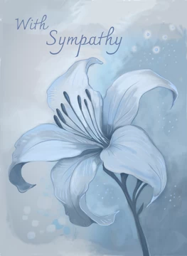 Sympathy Soft Lily Floral