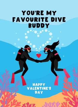 You're My Favourite Dive Buddy