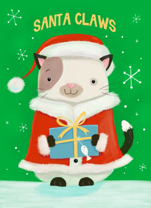 SANTA CLAWS Cat