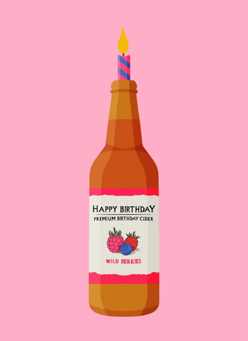 Premium Birthday Cider