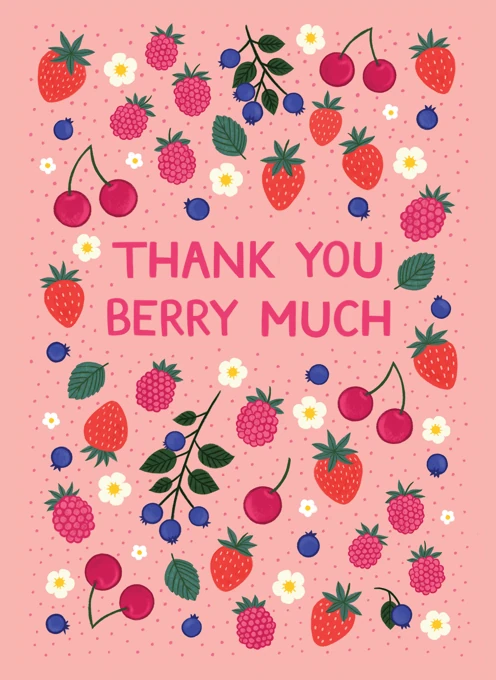 Thank You Berry Much