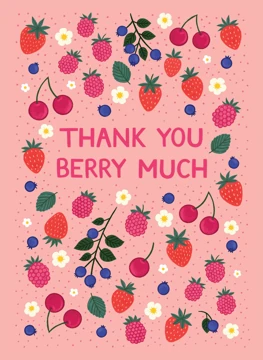 Thank You Berry Much