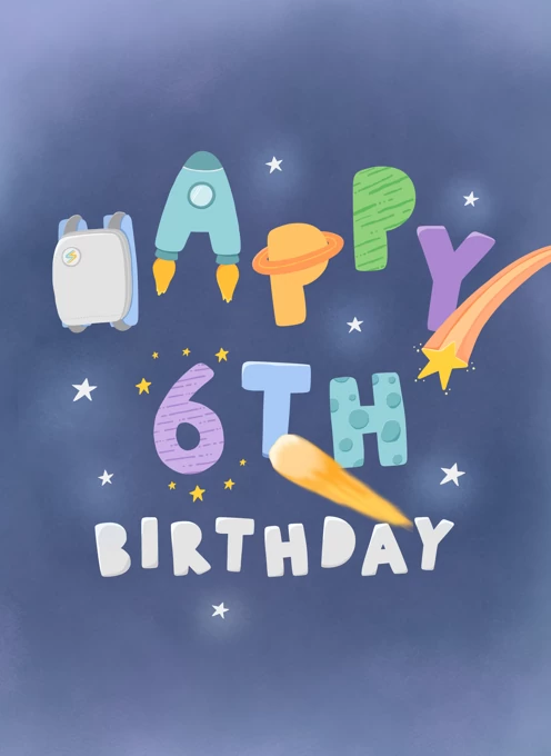 Happy 6th Birthday Space