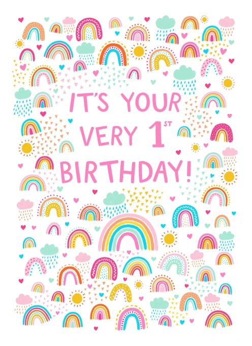 It's Your Very 1st Birthday!