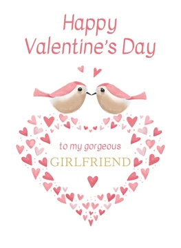 Happy Valentine's - To My Gorgeous Girlfriend