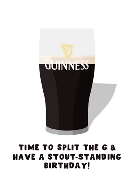 Stout-Standing Birthday Splits