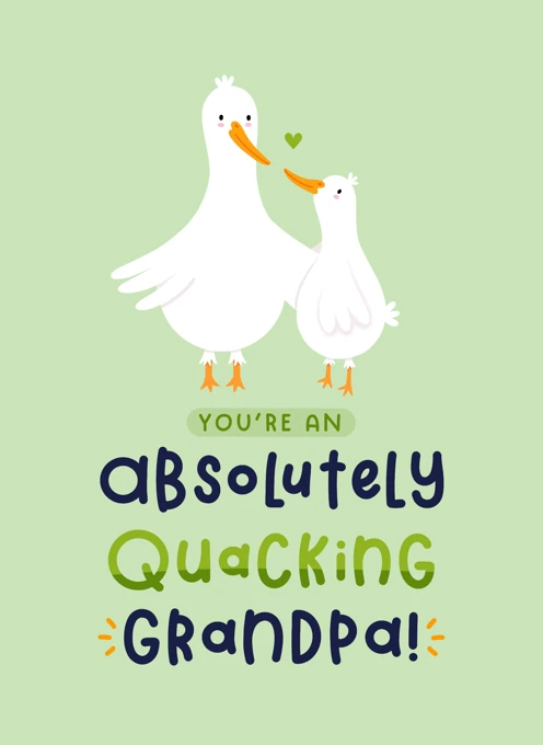 Absolutely Quacking Grandpa
