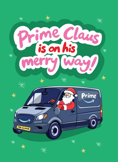 Prime Claus is on His Merry Way - Santa Claus
