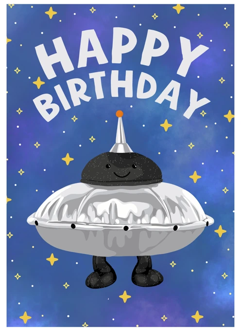 Birthday UFO