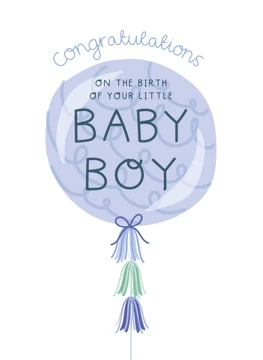 Congratulations Baby Boy