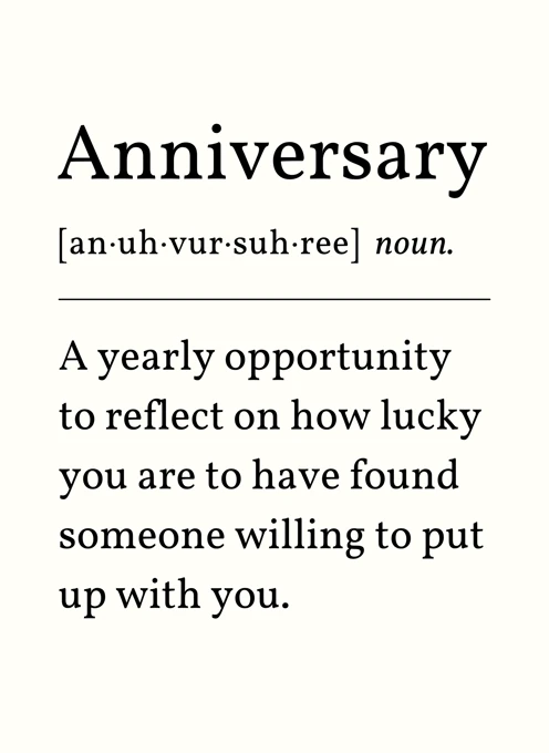 Anniversary Noun