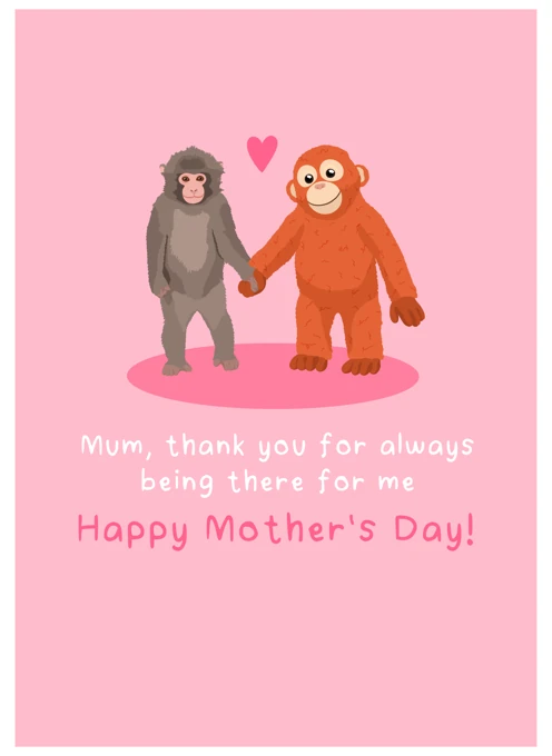 Mothers Day Monkeys