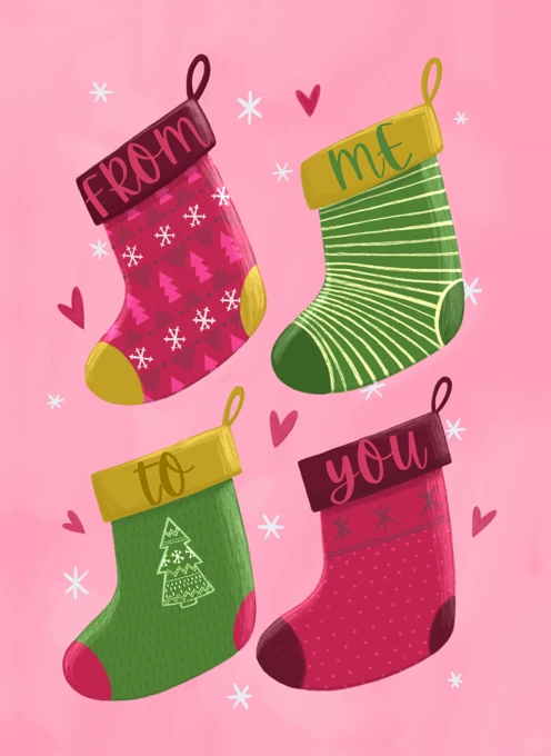 From Me to You Stockings