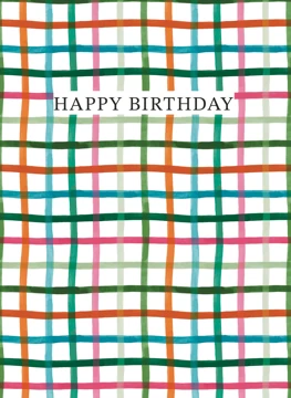 Grid lines Birthday