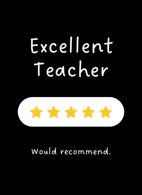Excellent Teacher