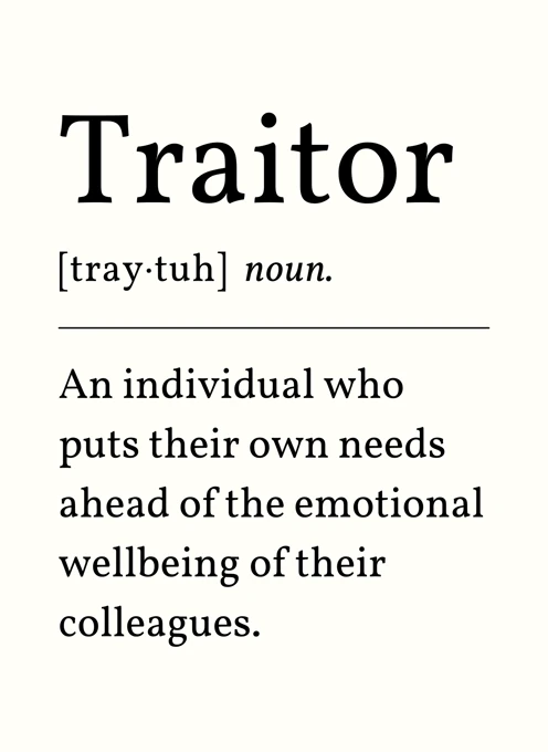 Traitor Noun