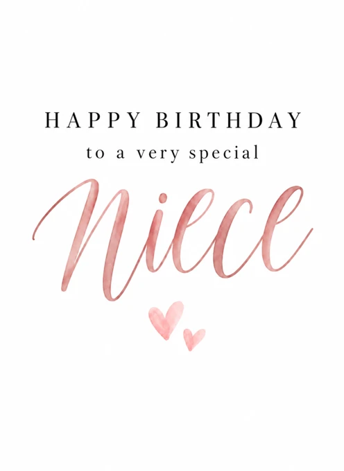 Happy Birthday to a Very Special Niece