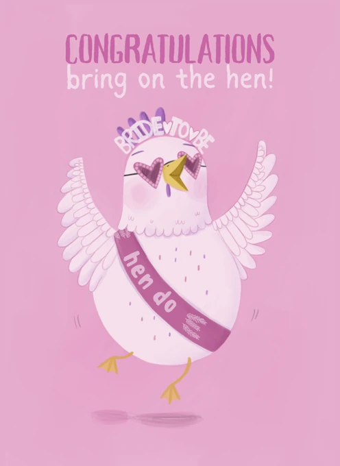 Congratulations, Bring on the Hen!
