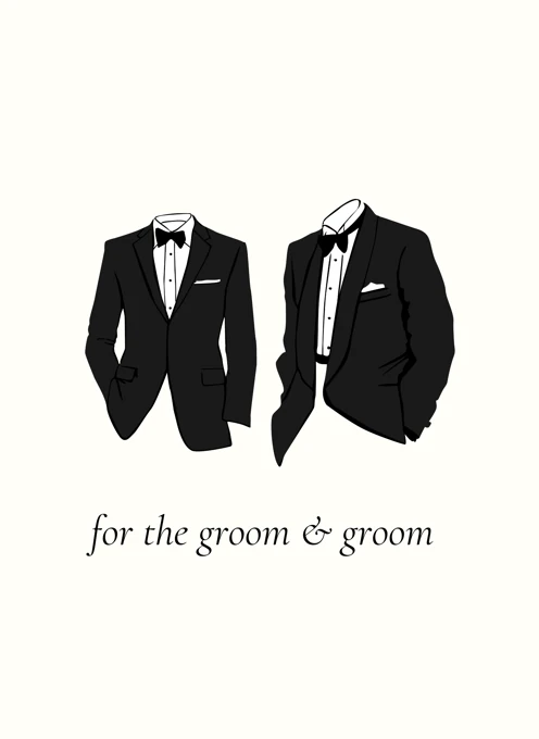 For the groom & groom