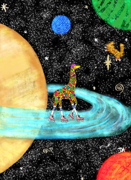Wonder Skate Giraffe