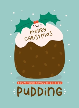 Merry Christmas Pudding