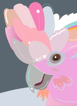 Celebrate Your Colours | Modern Galah Card