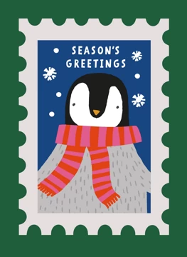 Season's Greetings Penguin