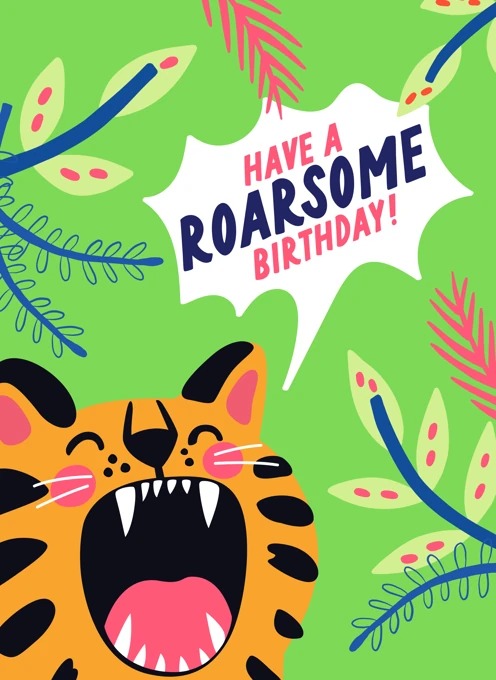 Have A Roarsome Birthday