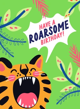 Have A Roarsome Birthday