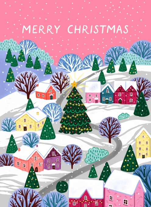 Merry Christmas - Winter Village