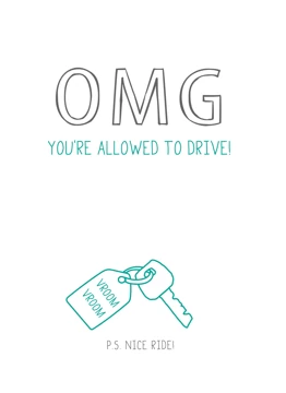 OMG You're Allowed To Drive