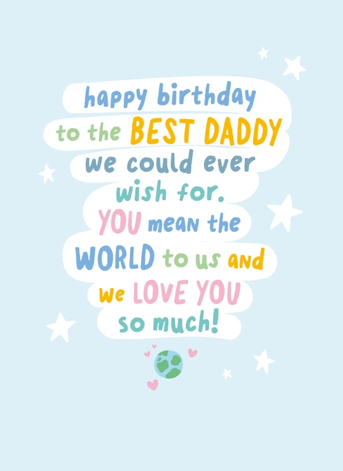 Happy Birthday Best Daddy