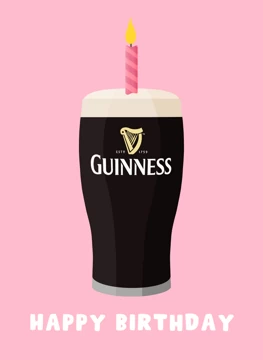 Happy Birthday Guinness Pint