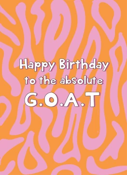 Happy Birthday To The GOAT