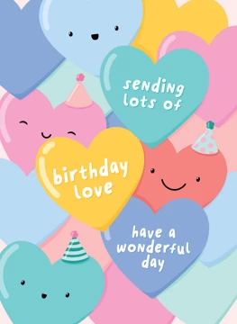 Sending Lots of Birthday Love
