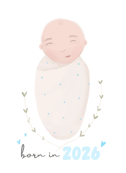 Born in 2026 - New Baby Boy