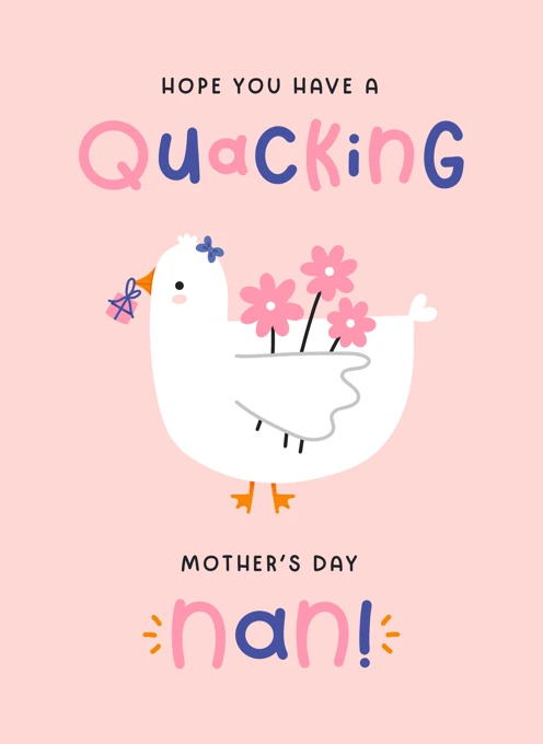 Quacking Mother's Day Nan