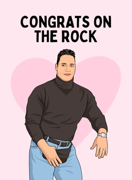 Congrats on the Rock