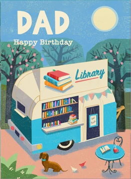 Dad Happy Birthday Library
