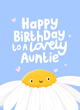 Happy Birthday to a Lovely Auntie