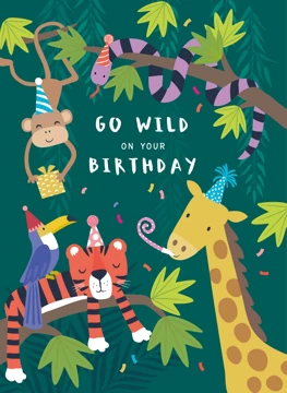 Go Wild on Your Birthday