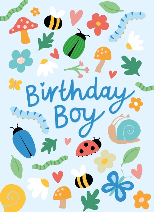 Birthday Boy Woodland